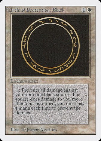 Circle of Protection: Black