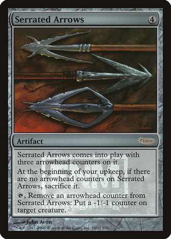 Serrated Arrows