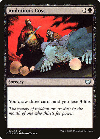 Ambition's Cost