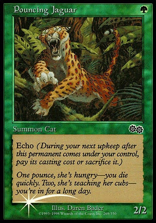 Pouncing Jaguar
