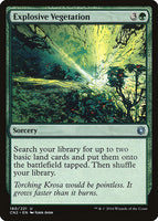 Explosive Vegetation