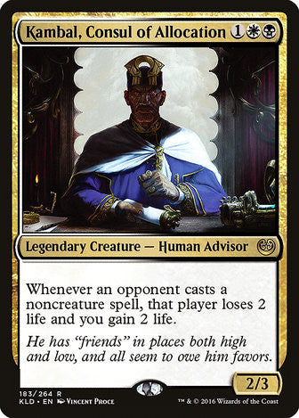 Kambal, Consul of Allocation