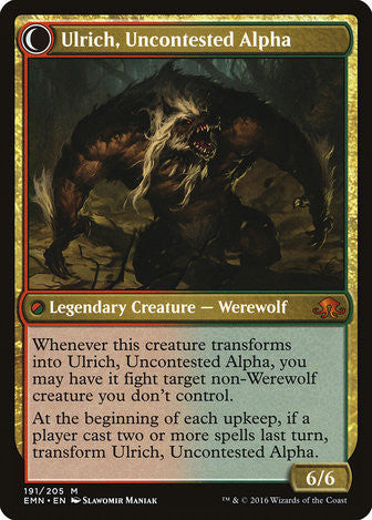 Ulrich, Uncontested Alpha