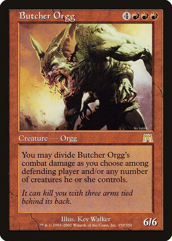 Butcher Orgg
