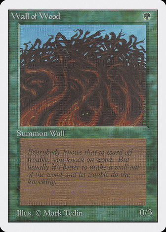 Wall of Wood