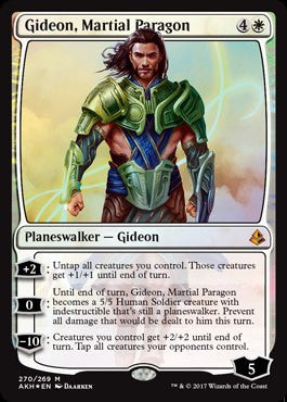 Gideon, Martial Paragon