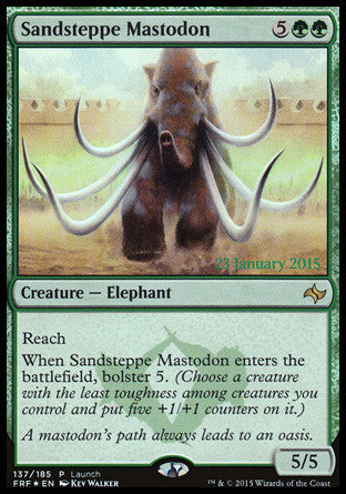 Sandsteppe Mastodon