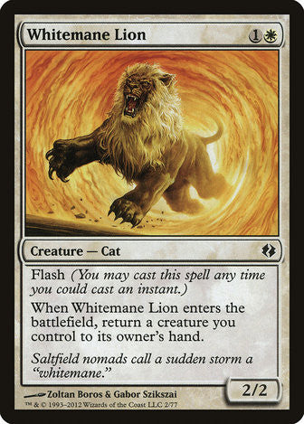 Whitemane Lion
