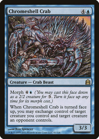 Chromeshell Crab
