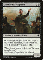 Garrulous Sycophant