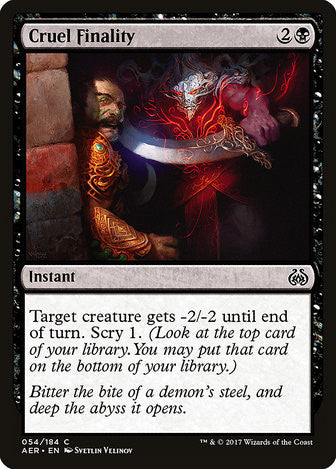 Cruel Finality