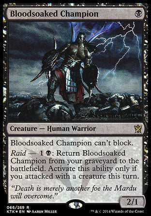 Bloodsoaked Champion