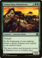 Stampeding Wildebeests